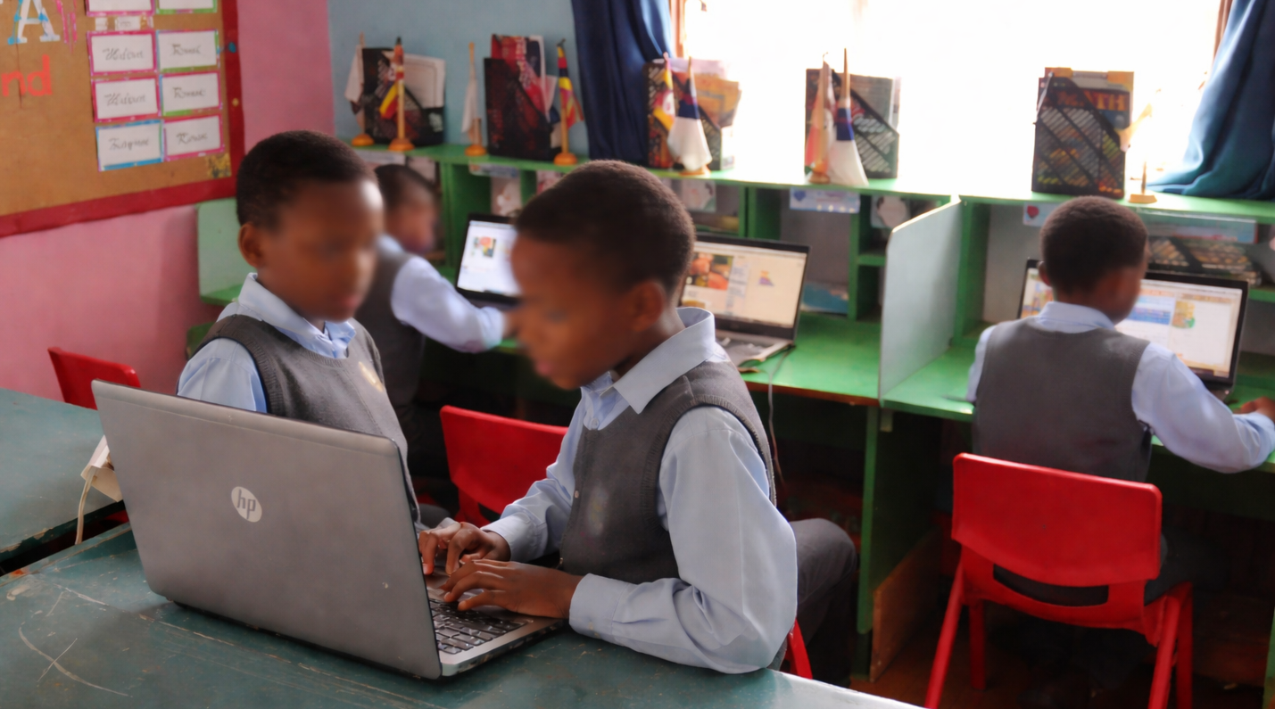 Robotics class session